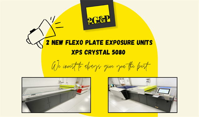 Two new Flexo plate exposure units XPS Crystal 5080